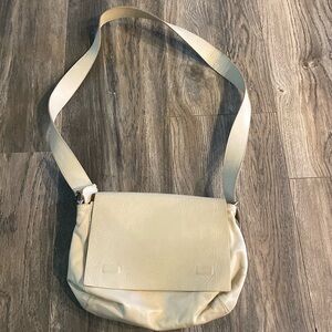 Elegant Cream Crossbody Bag